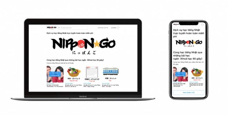 ベトナム人向けオンライン日本語学習サービス「NIPPON★GO」JLPT入門編の動画を公開